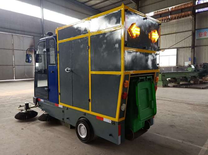 MO2000工廠用掃地機 發電廠保潔專用電動掃地車的保潔服務革新